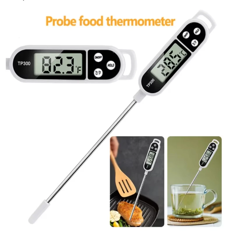 Kitchen Appliances Online - 1-10P Digital Kitchen Food Thermometer TP300