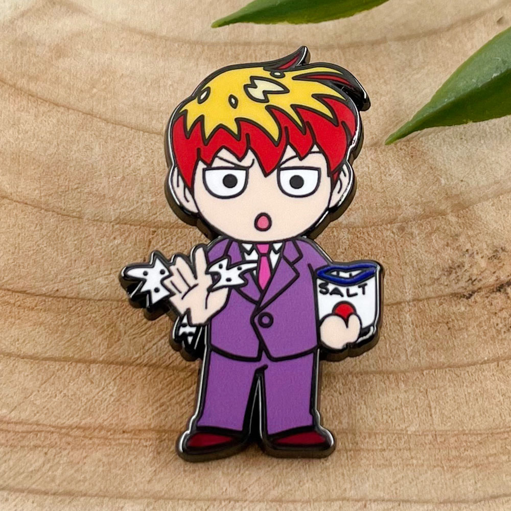Kitchen Appliances Gift - Animated Character Salt Bae Brooch Unique