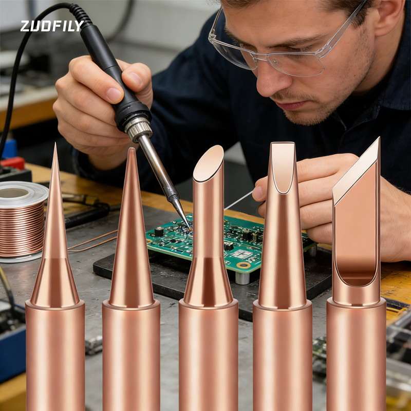 Fondue Set Electric - 5PCS/Lot Pure Copper Soldering Iron Tips