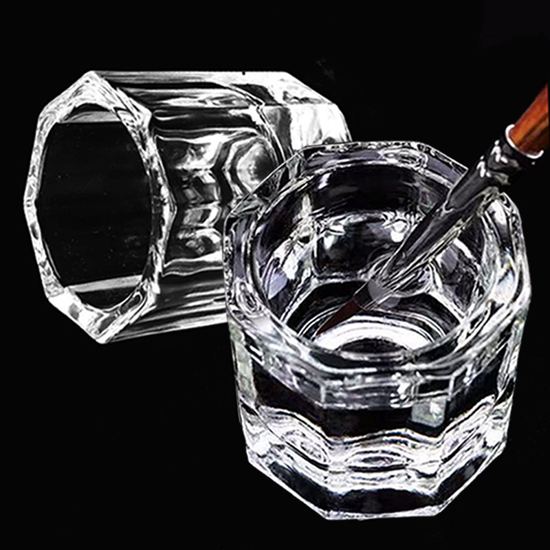 Kitchen Appliances Integrated - Crystal Glass Nail Art Cups Washing