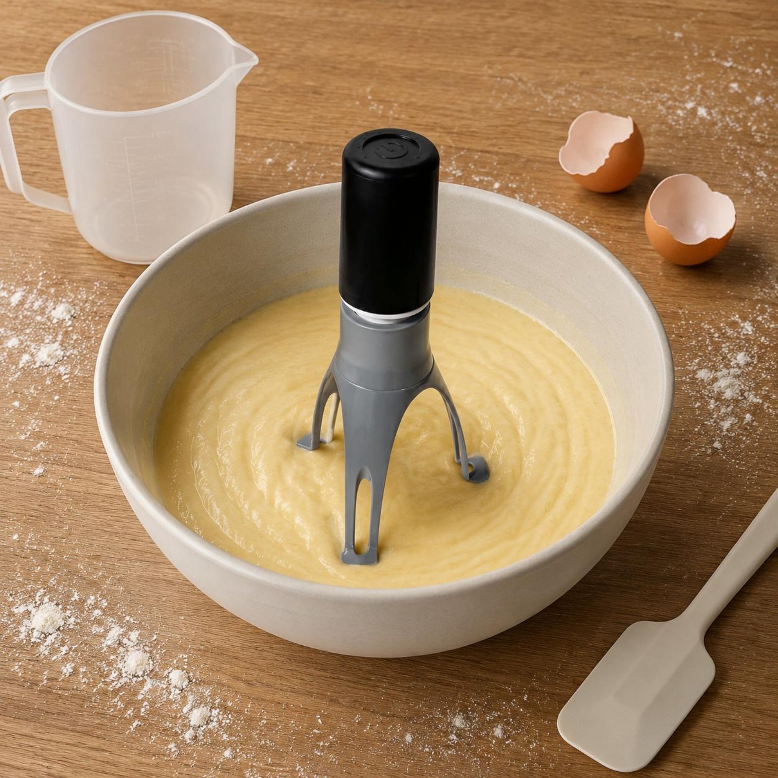 Kitchen Appliances Integrated - Automatic Triangle Stirrer - Hands-Free Electric