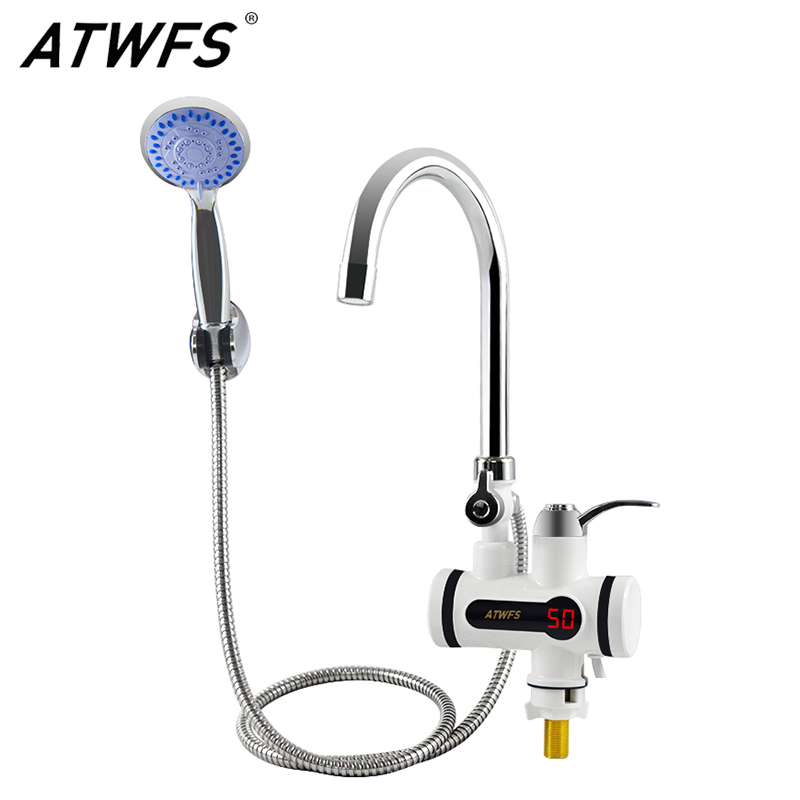 Kitchen Appliances And Utensils - ATWFS 3000W Tankless Water Heater Faucet