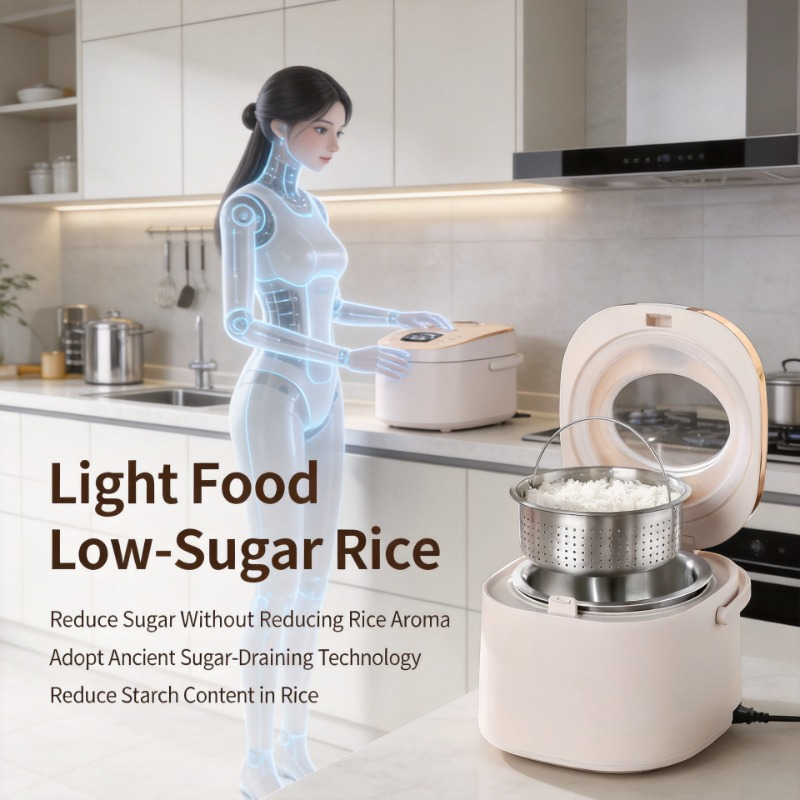 Kitchen Appliances Lowes - Smart Low Sugar Electric Rice Cooker