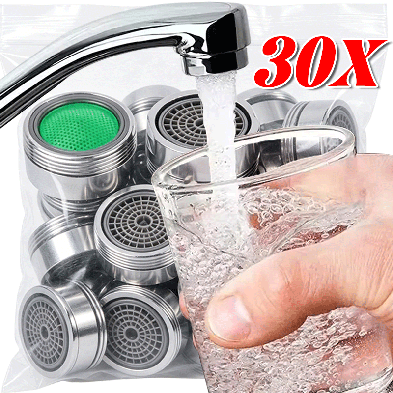 Kitchen Appliances And Utensils - Reusable 24mm Faucet Bubbler Set Splash