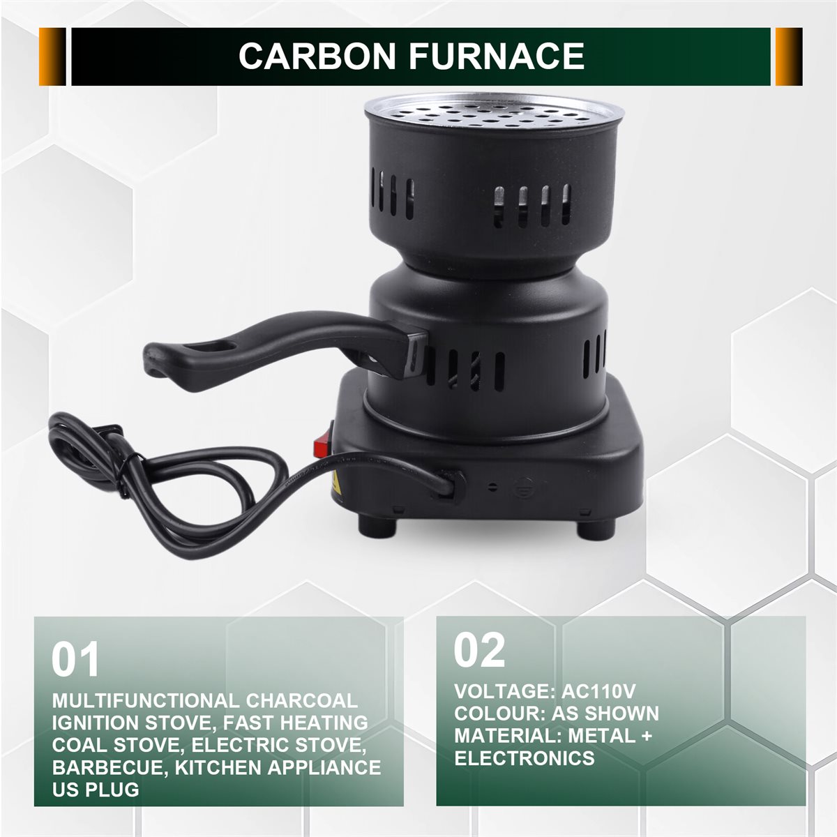 Kitchen Appliances Electric Stove - M10K Multifunctional Charcoal Ignition Stove, Fast