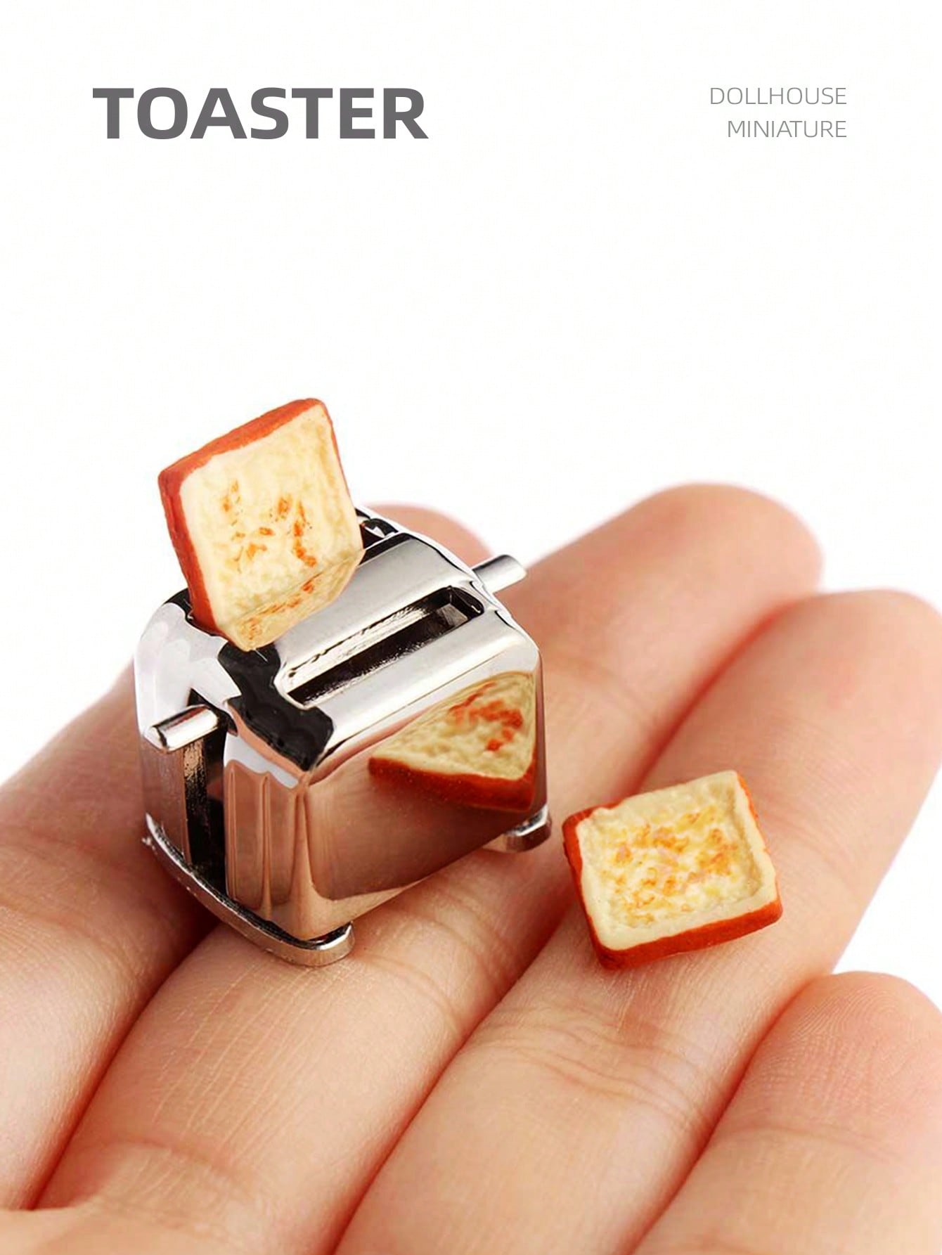 1:12 Dollhouse Miniature Toast - огляд і ціна Bread Maker Machine