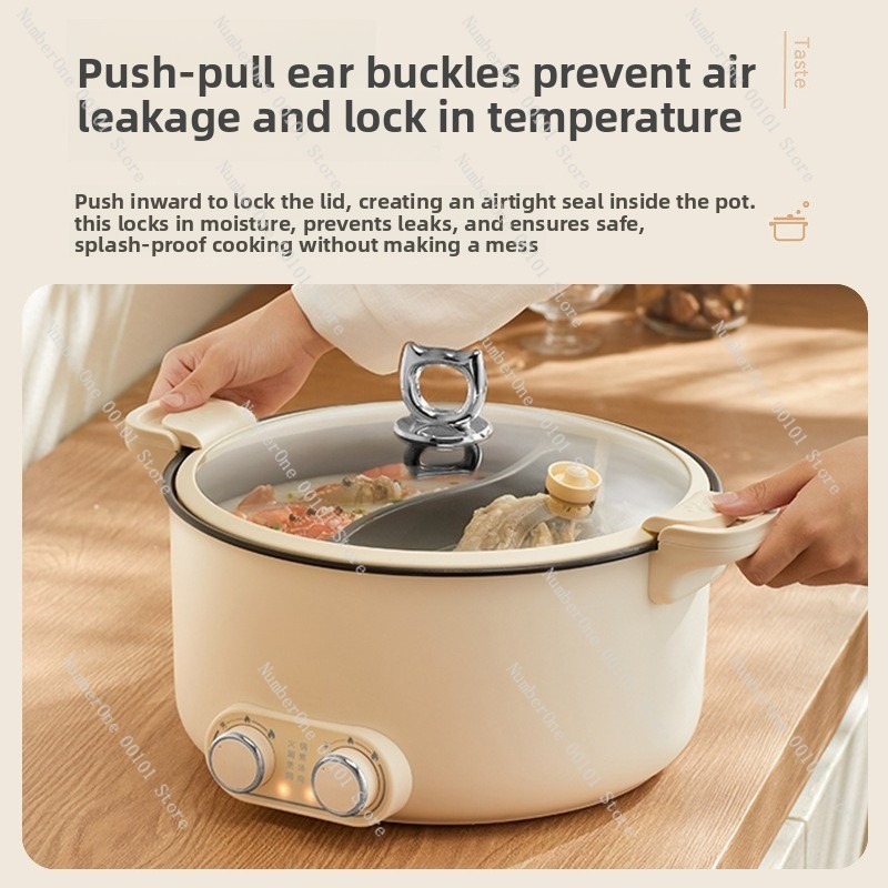 6L 8L Double Pot Electric Hot  - огляд і ціна Kitchen Appliances Home