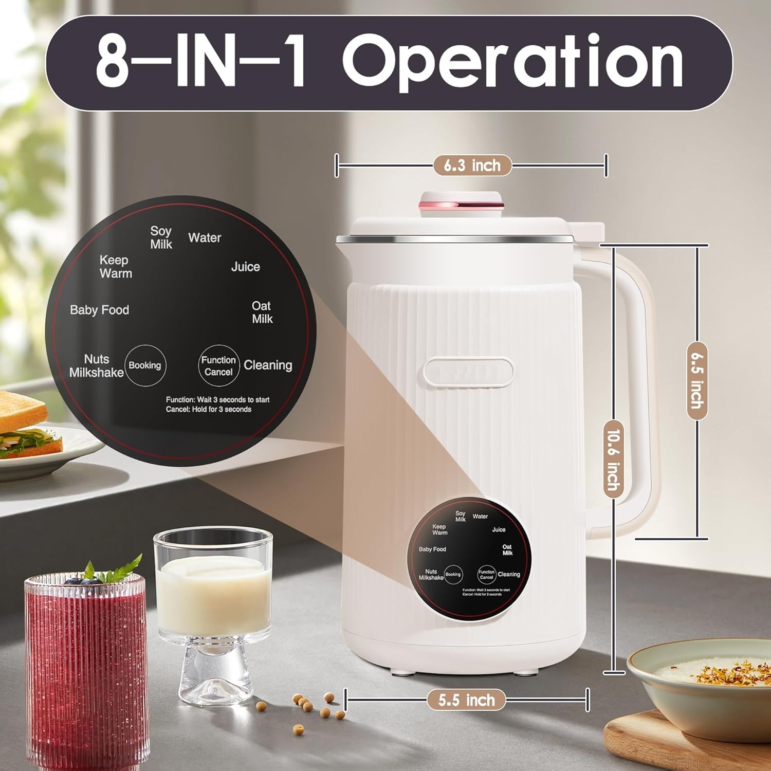 Mini Soybean Milk Maker No Fil - огляд і ціна Kitchen Appliances Lowes