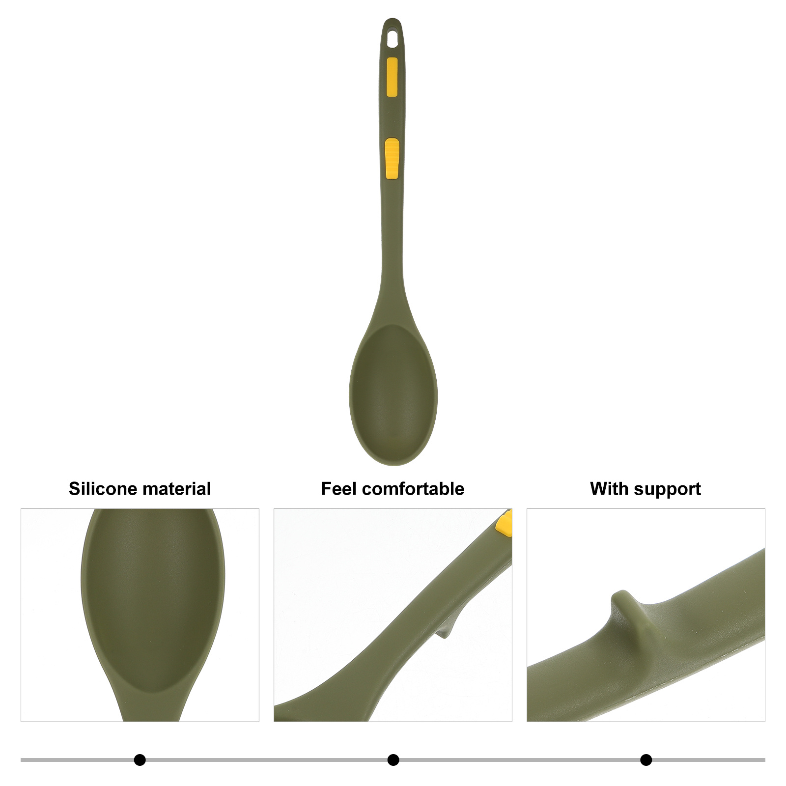Silicone Spoon Heat Resistant  - огляд і ціна Kitchen Appliances Packages