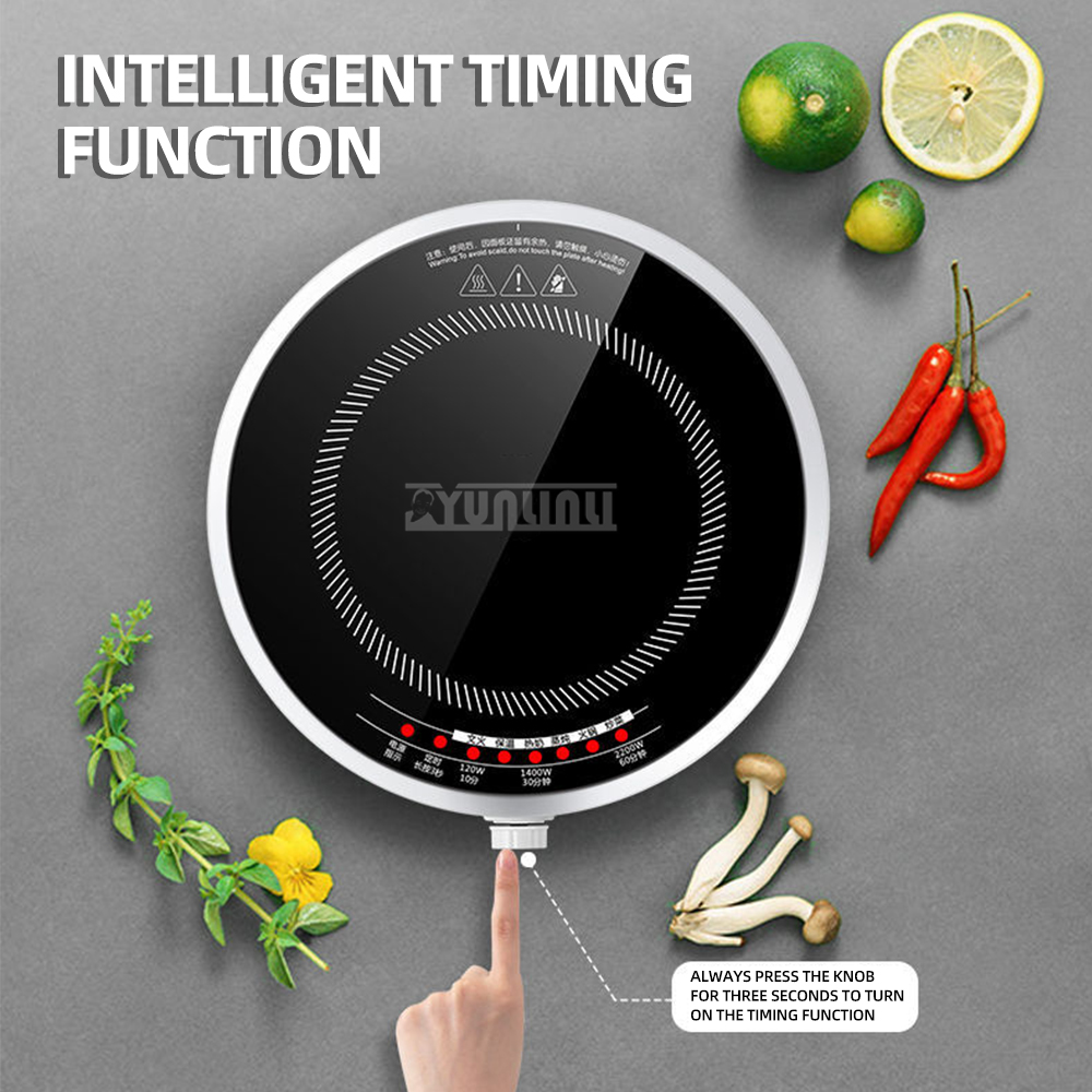 Round Smart Induction Cooker H - огляд і ціна Kitchen Appliances Electric Stove
