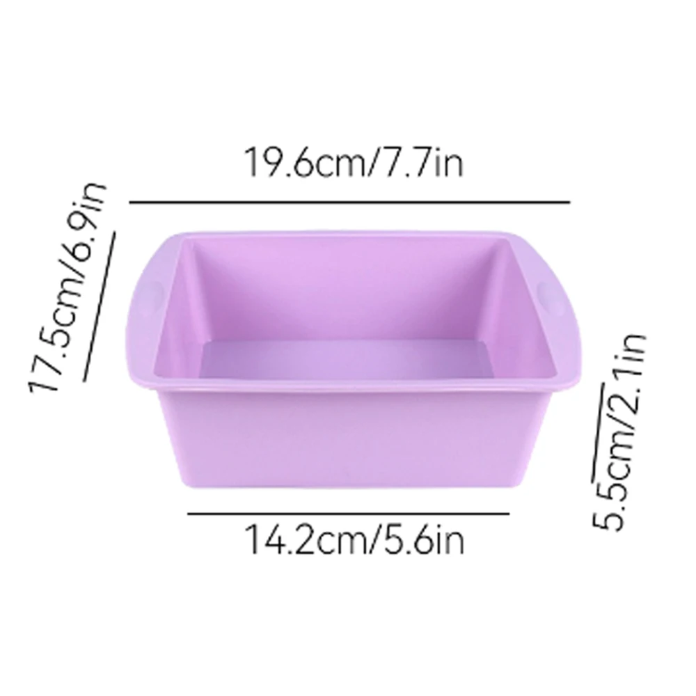 1/4Pcs Silicone Square Cake Mo - огляд і ціна Kitchen Appliances Packages