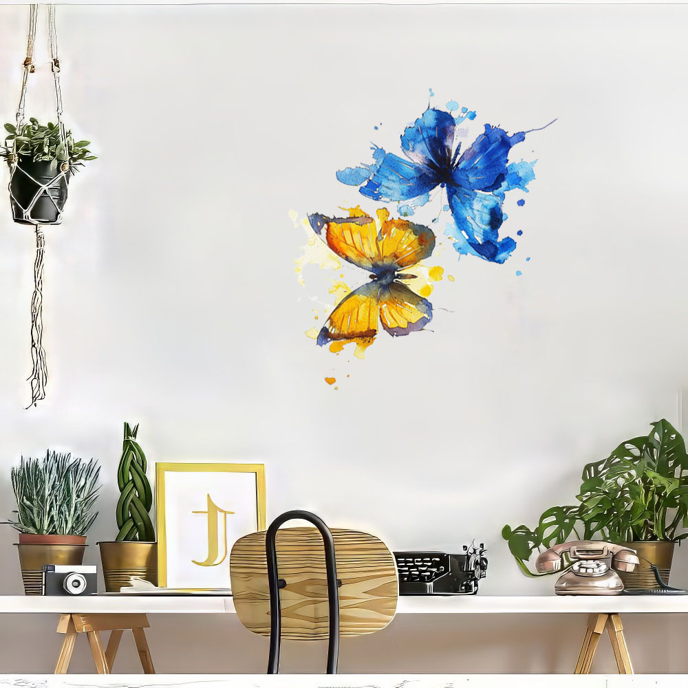 Watercolor Blue & Yellow Butte - огляд і ціна Kitchen Appliances Yellow