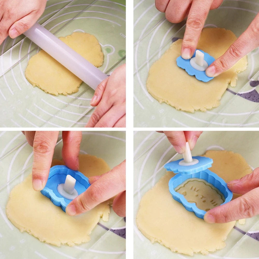 Cookie Mold Stamp Cartoon Saus - огляд і ціна Kitchen Appliances Baking