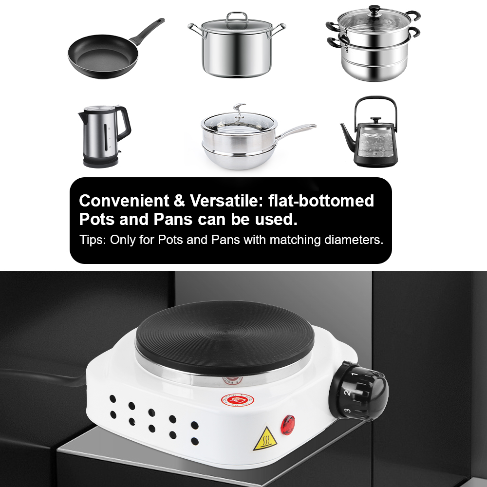 500W 220V Hot Cooker Plate Min - огляд і ціна Kitchen Appliances Electric Stove