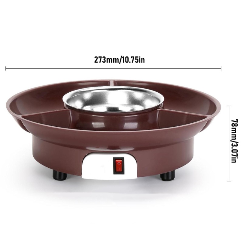 Electric Chocolate Melting Pot - огляд і ціна Fondue Set Electric