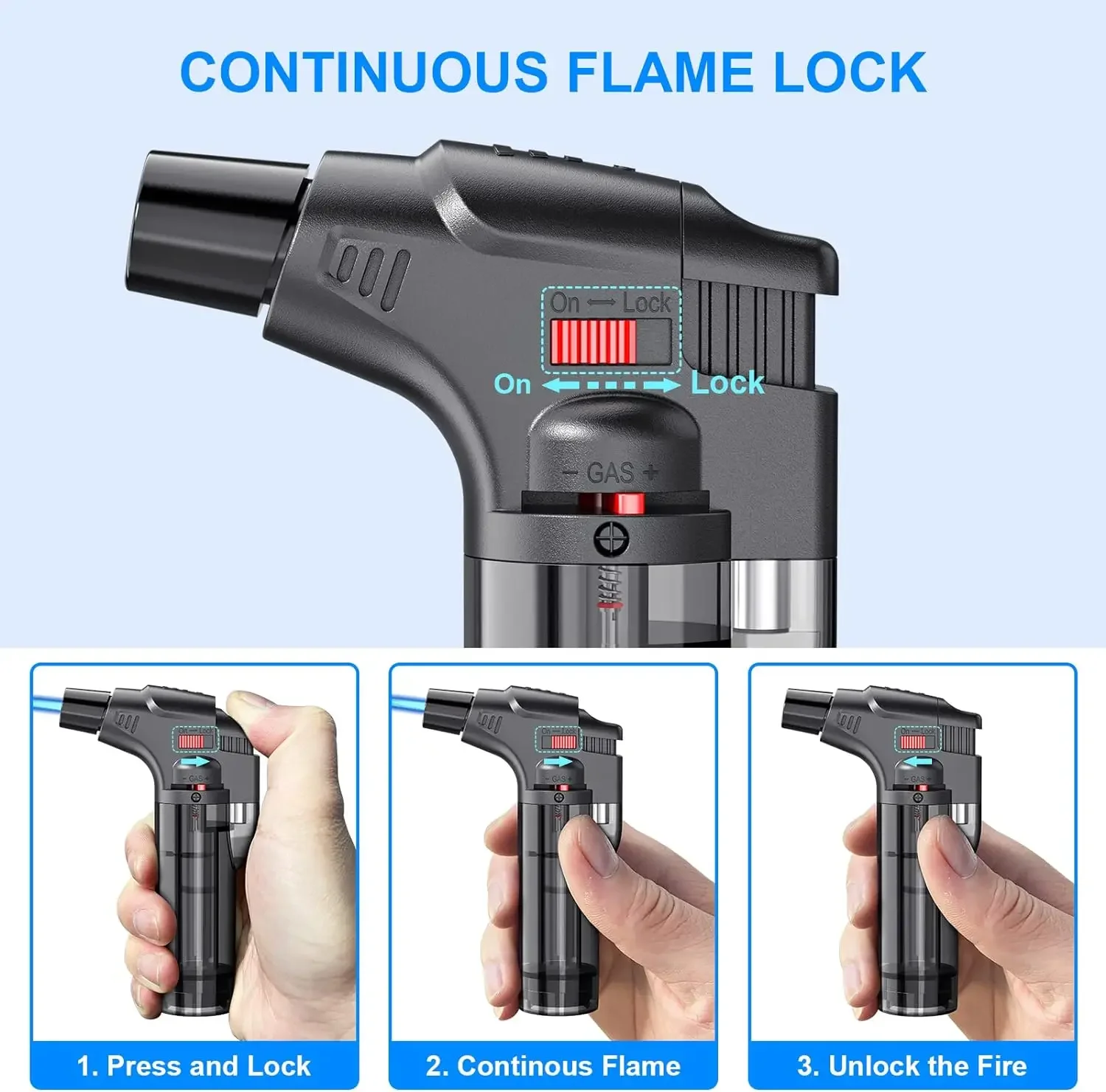 4-pack torch lighters, windpro - огляд і ціна Kitchen Appliances Packages