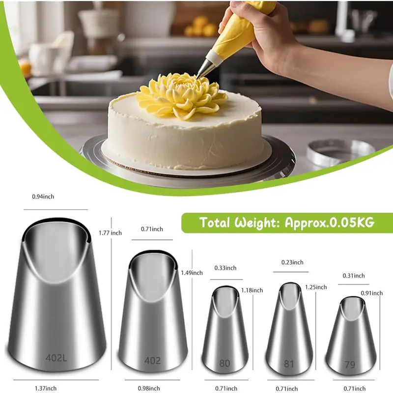 5PCS Stainless Steel Piping No - огляд і ціна Kitchen Appliances Packages