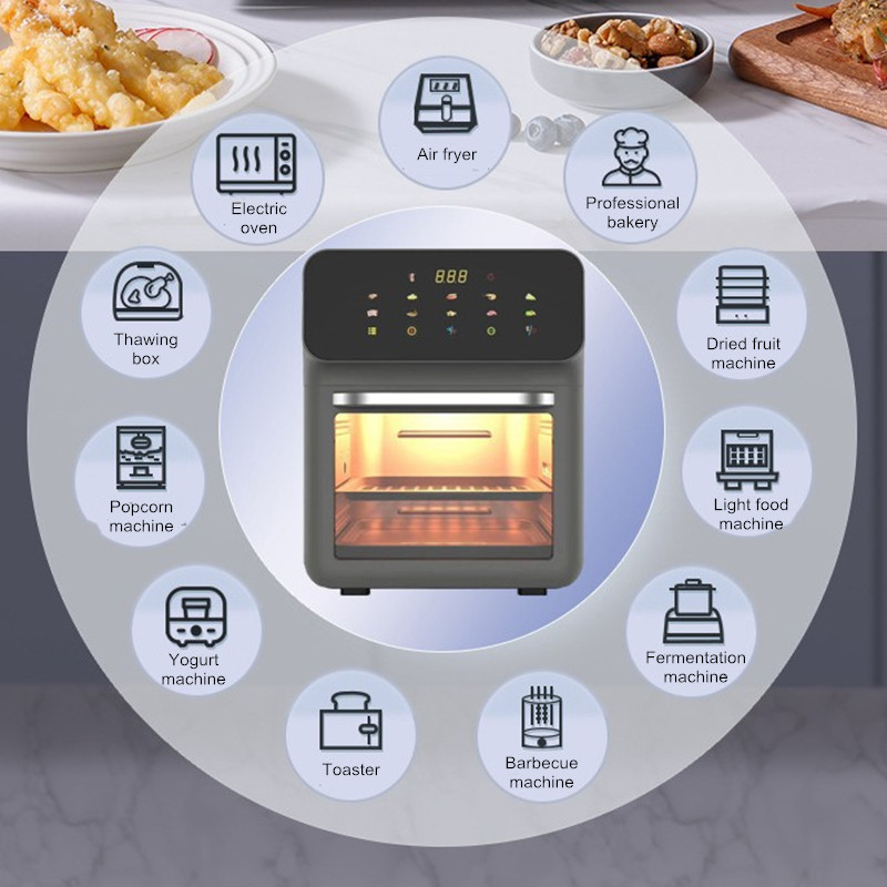 15L Visual Air Fryer with See- - огляд і ціна Kitchen Appliances Oven