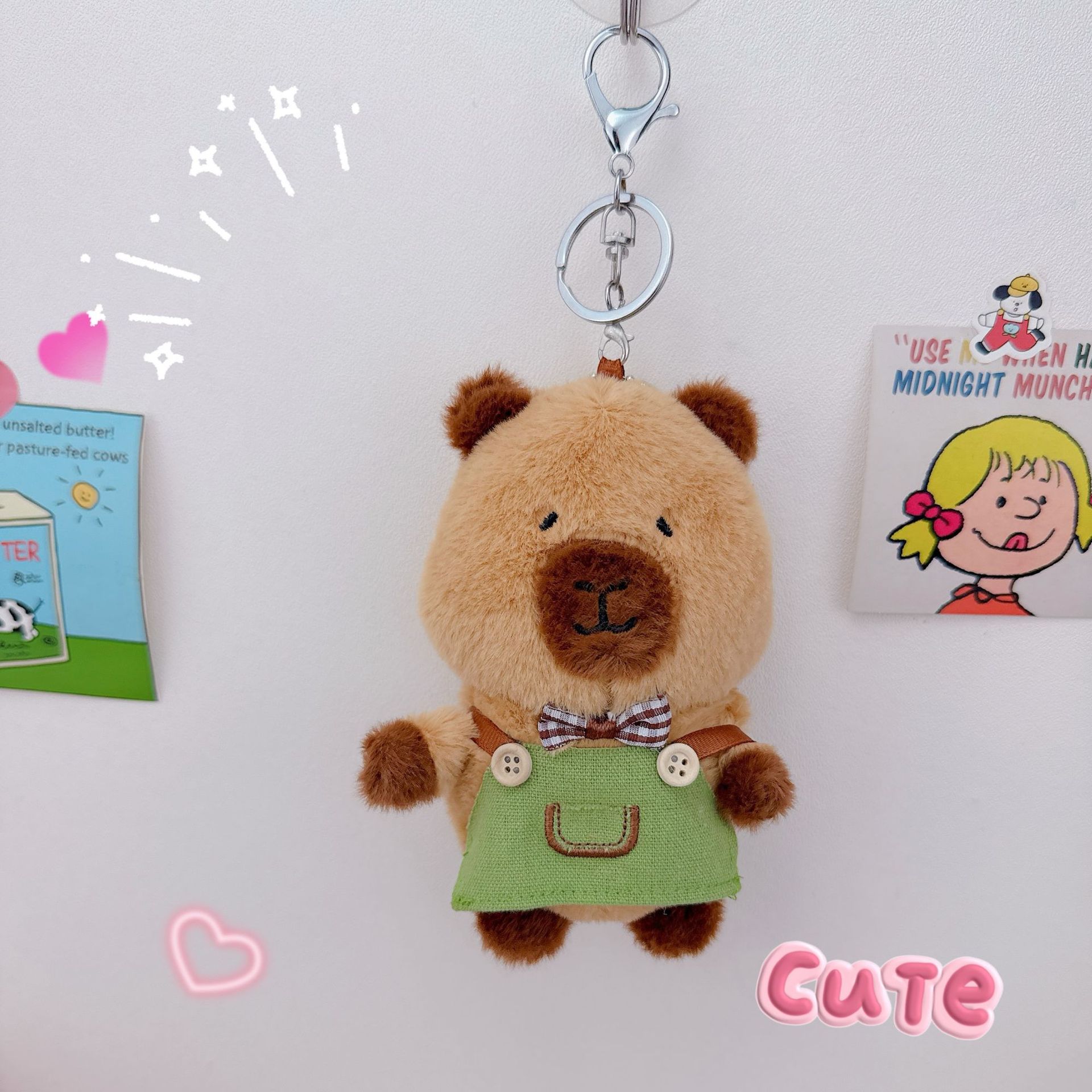 1-4PCS Capybara Plush Keychain - огляд і ціна Kitchen Appliances Gift