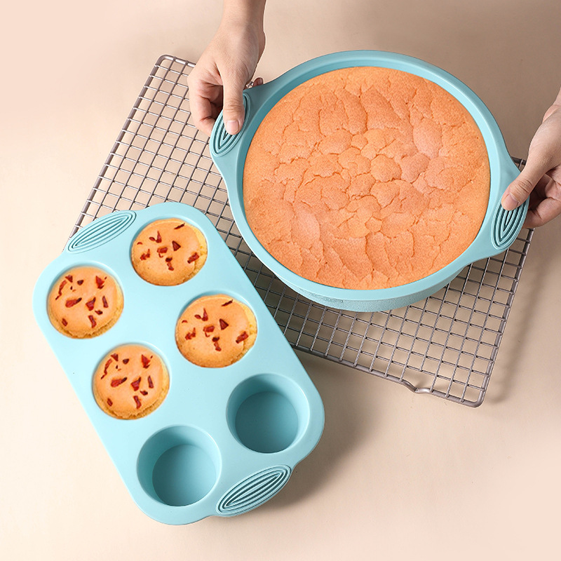 Silicone Cake Baking Mould Set - огляд і ціна Kitchen Appliances Oven