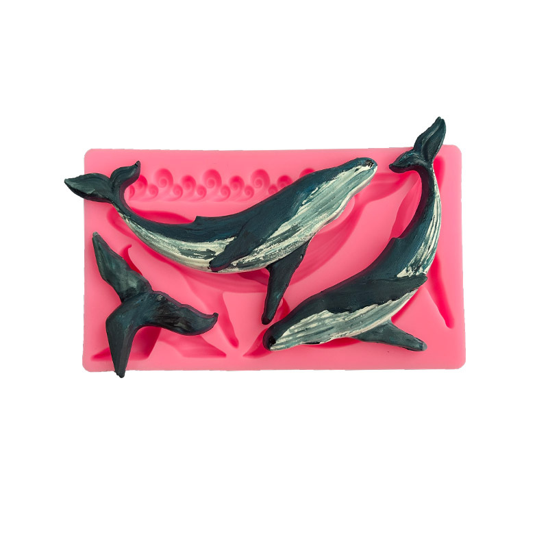 DIY Whale Silicone Mold Ocean  - огляд і ціна Kitchen Appliances Baking