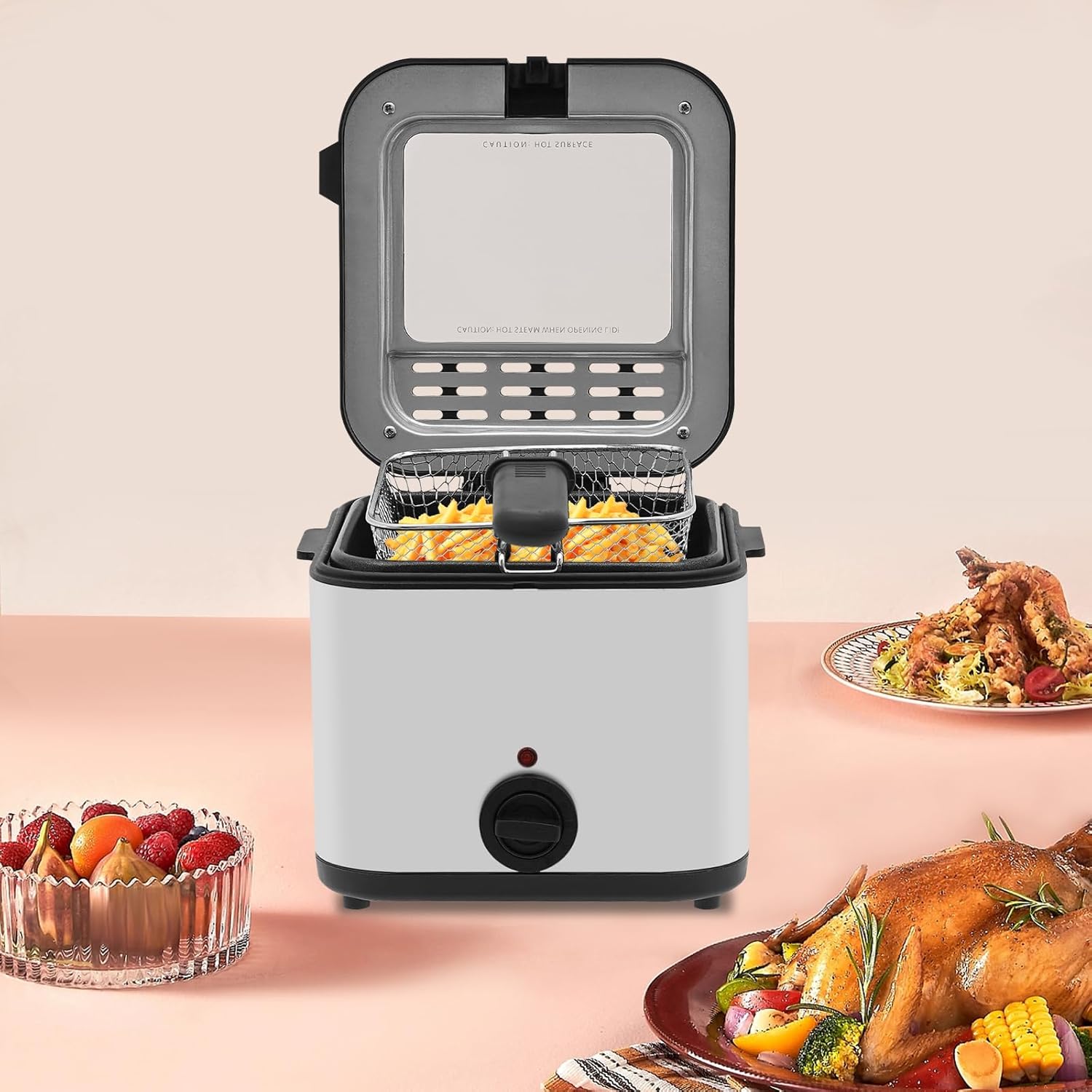 Countertop Electric Deep Fryer - огляд і ціна Kitchen Appliances Home