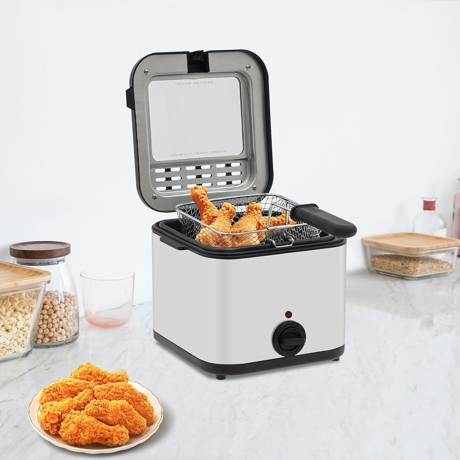 Countertop Electric Deep Fryer - огляд і ціна Kitchen Appliances Home
