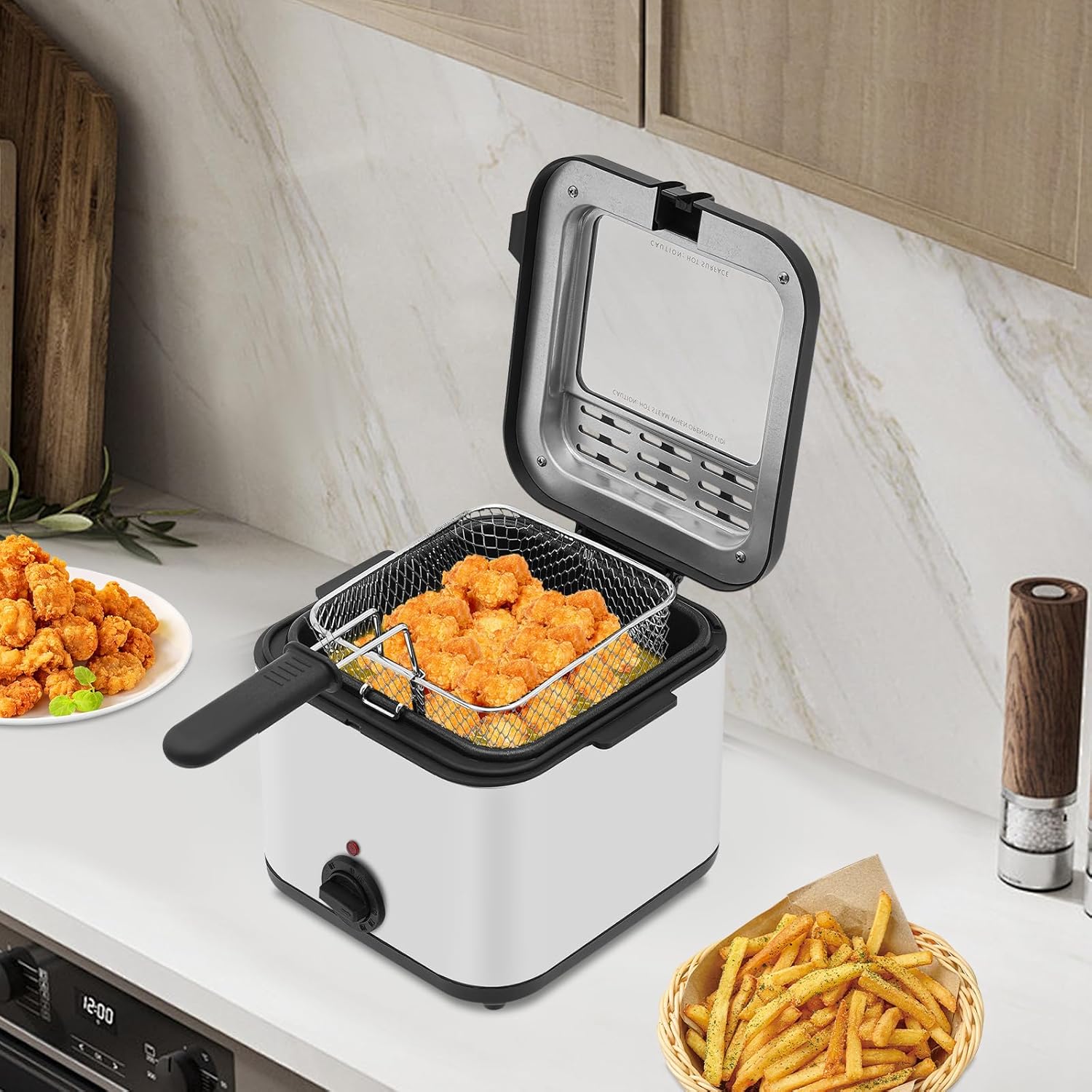 Countertop Electric Deep Fryer - огляд і ціна Kitchen Appliances Home