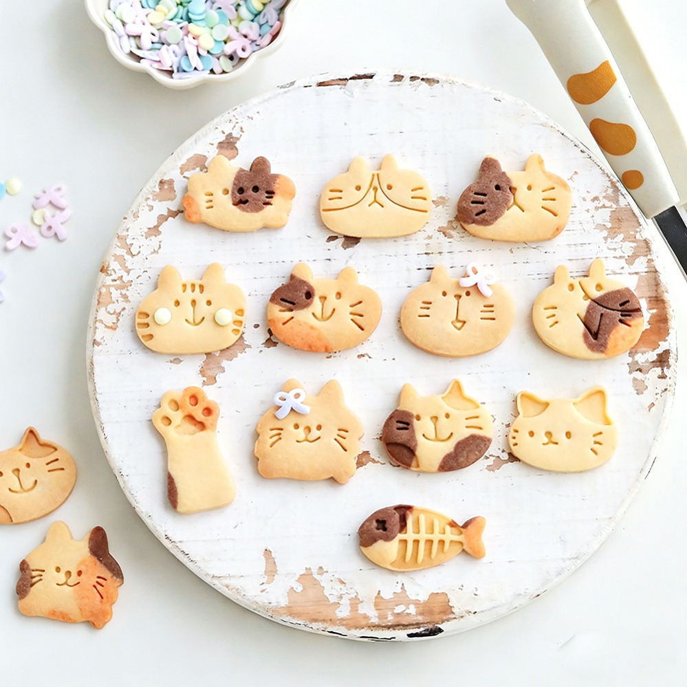 Cute Kitten DIY Stamp Cookie C - огляд і ціна Kitchen Appliances Baking