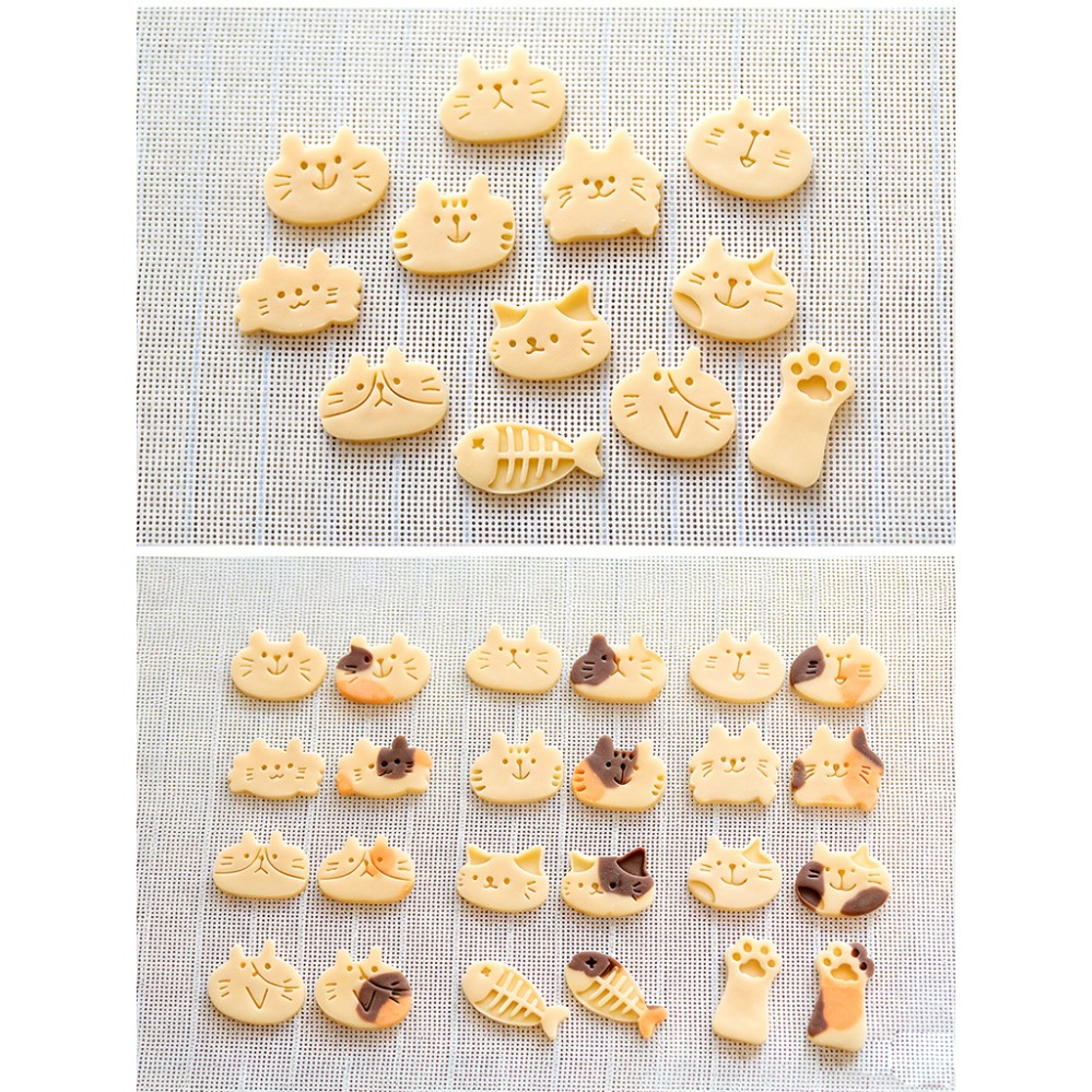 Cute Kitten DIY Stamp Cookie C - огляд і ціна Kitchen Appliances Baking