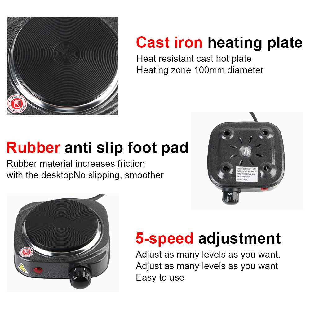 Hot Cooker Plate Milk Water Co - огляд і ціна Kitchen Appliances Electric Stove