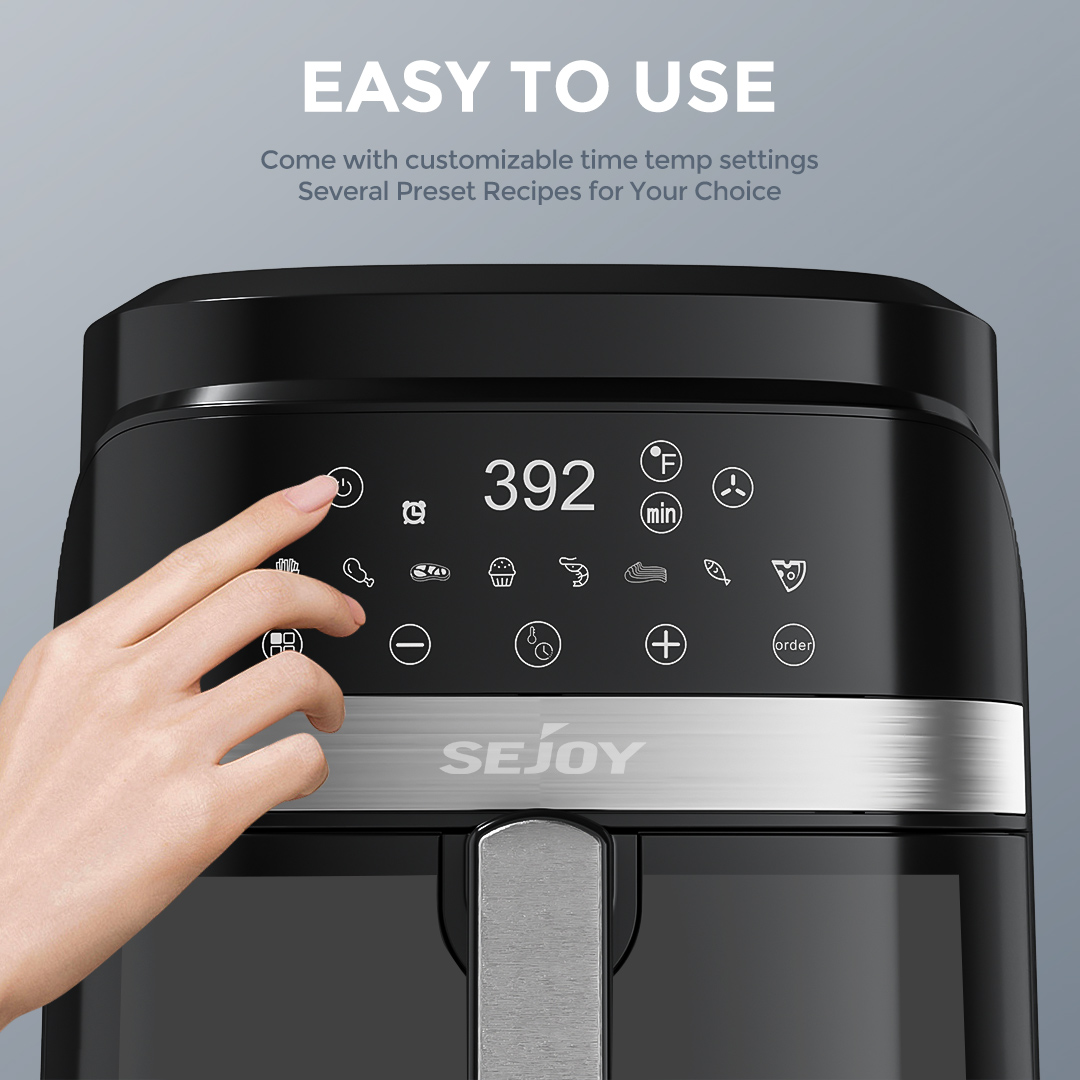 Sejoy Air Fryer 8-in-1,6 Quart - огляд і ціна Kitchen Appliances Oven
