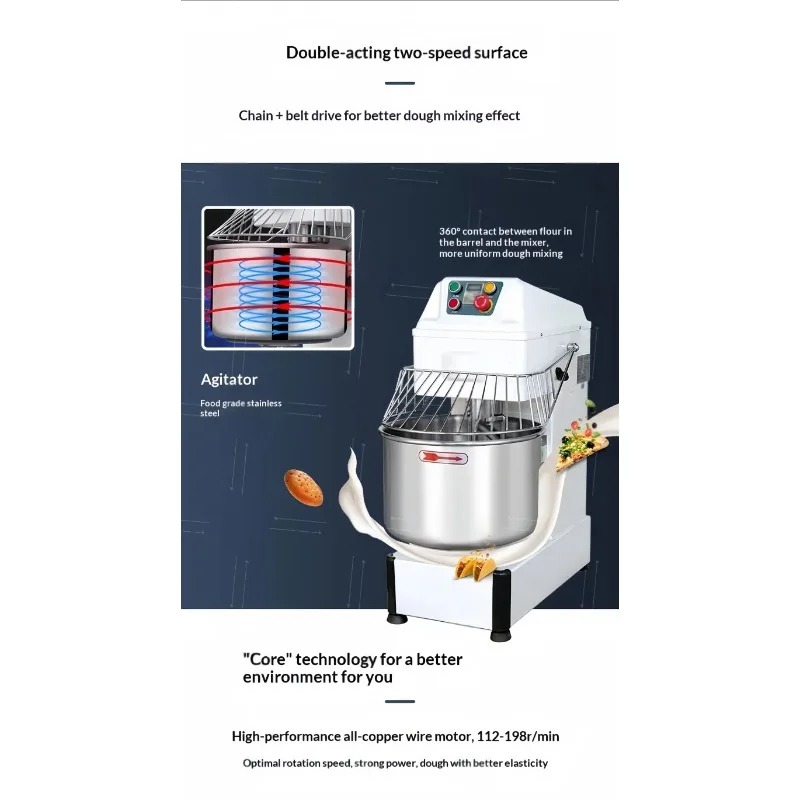 HR Commercial 5L/7L/10L Dough  - огляд і ціна Bread Maker Machine