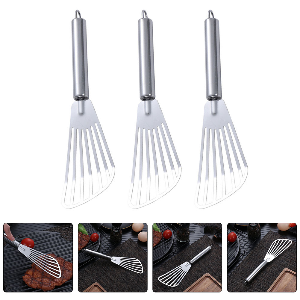 3pcs Stainless Steel Spatula F - огляд і ціна Kitchen Appliances And Utensils