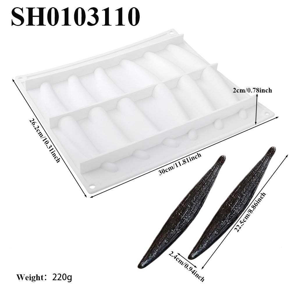 1 or 6 or 10-Cell Vanilla Pod  - огляд і ціна Kitchen Appliances Baking