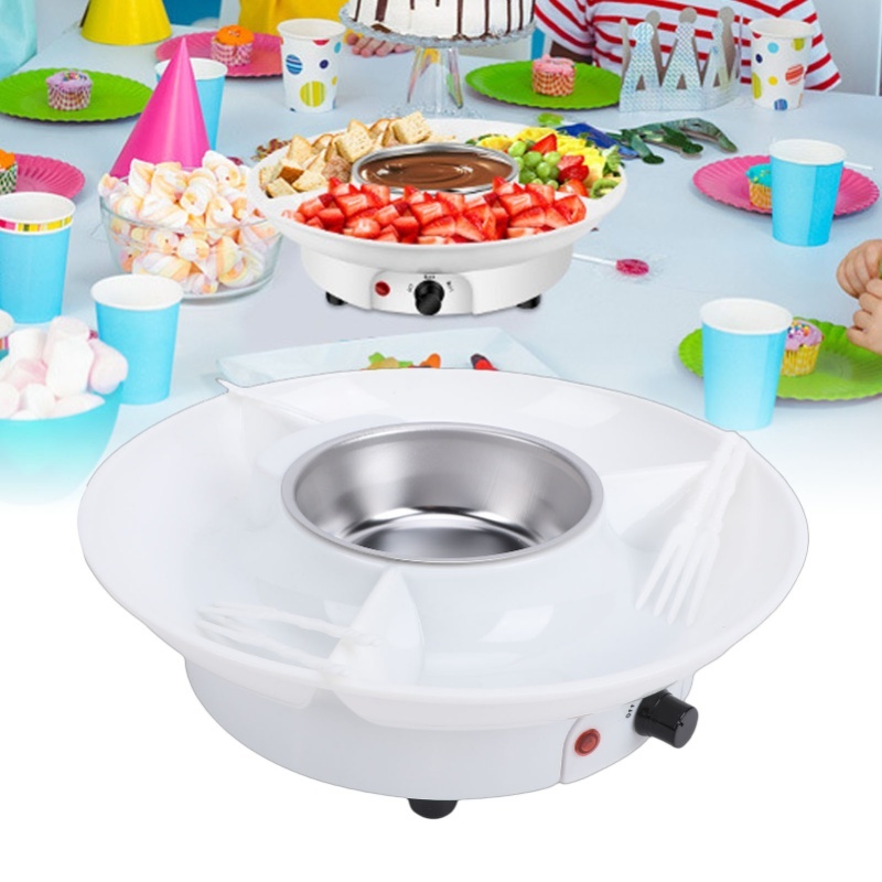 Electric Fondue Pot Set Chocol - огляд і ціна Fondue Set Electric