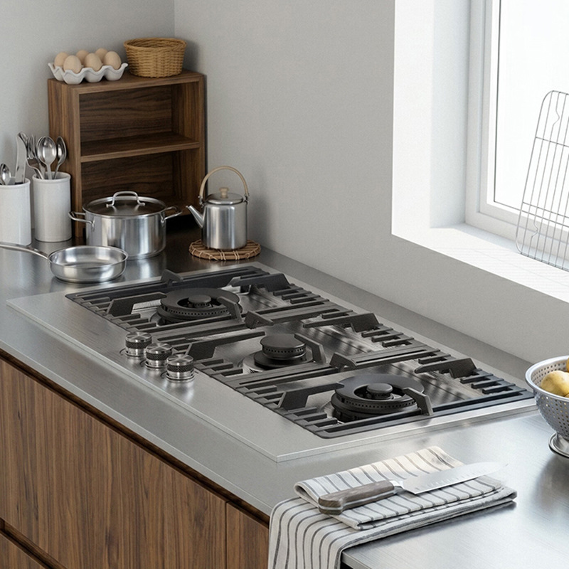 304 Stainless Steel Gas Stove, - огляд і ціна Kitchen Appliances Built In