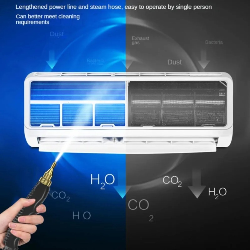 1500W Steam Cleaner High tempe - огляд і ціна Kitchen Appliances Home